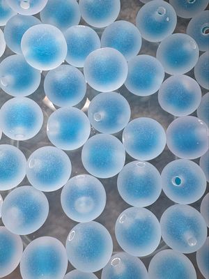 Bulk Bead Bag #DL1 16mm Frosted Double Layer