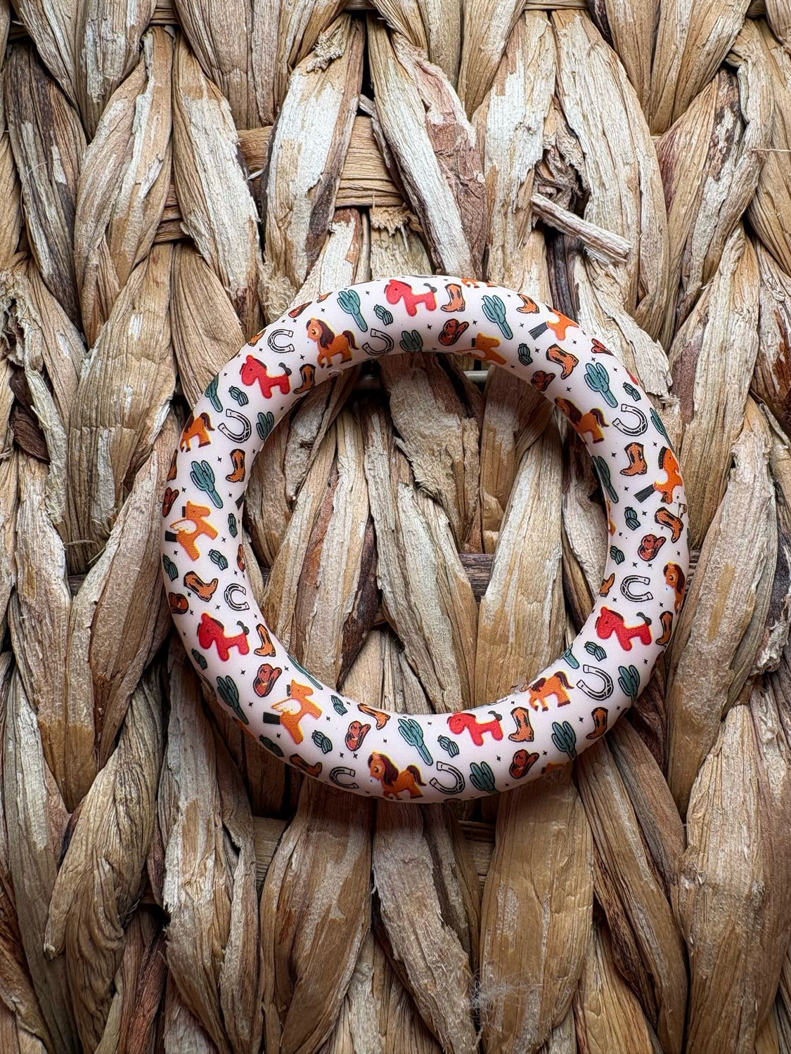 Horse &amp; Rodeo Silicone Ring