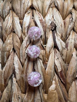 Purple Sprinkle Confetti 16mm B118