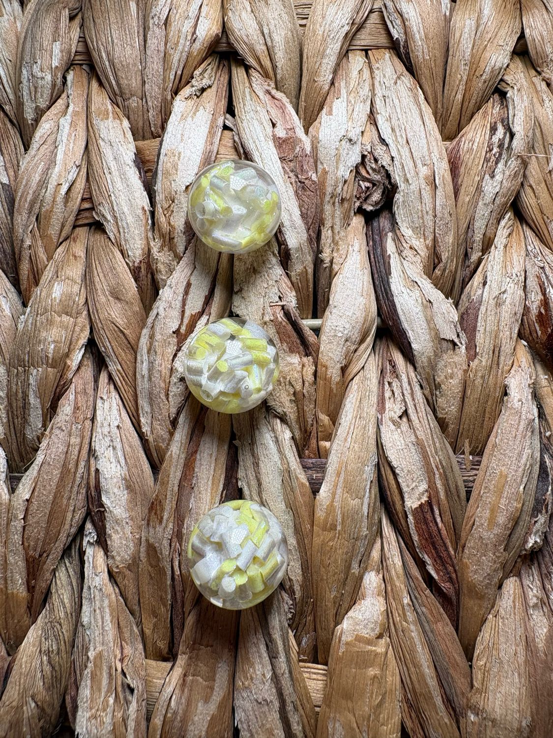 Yellow Sprinkle Confetti 16mm