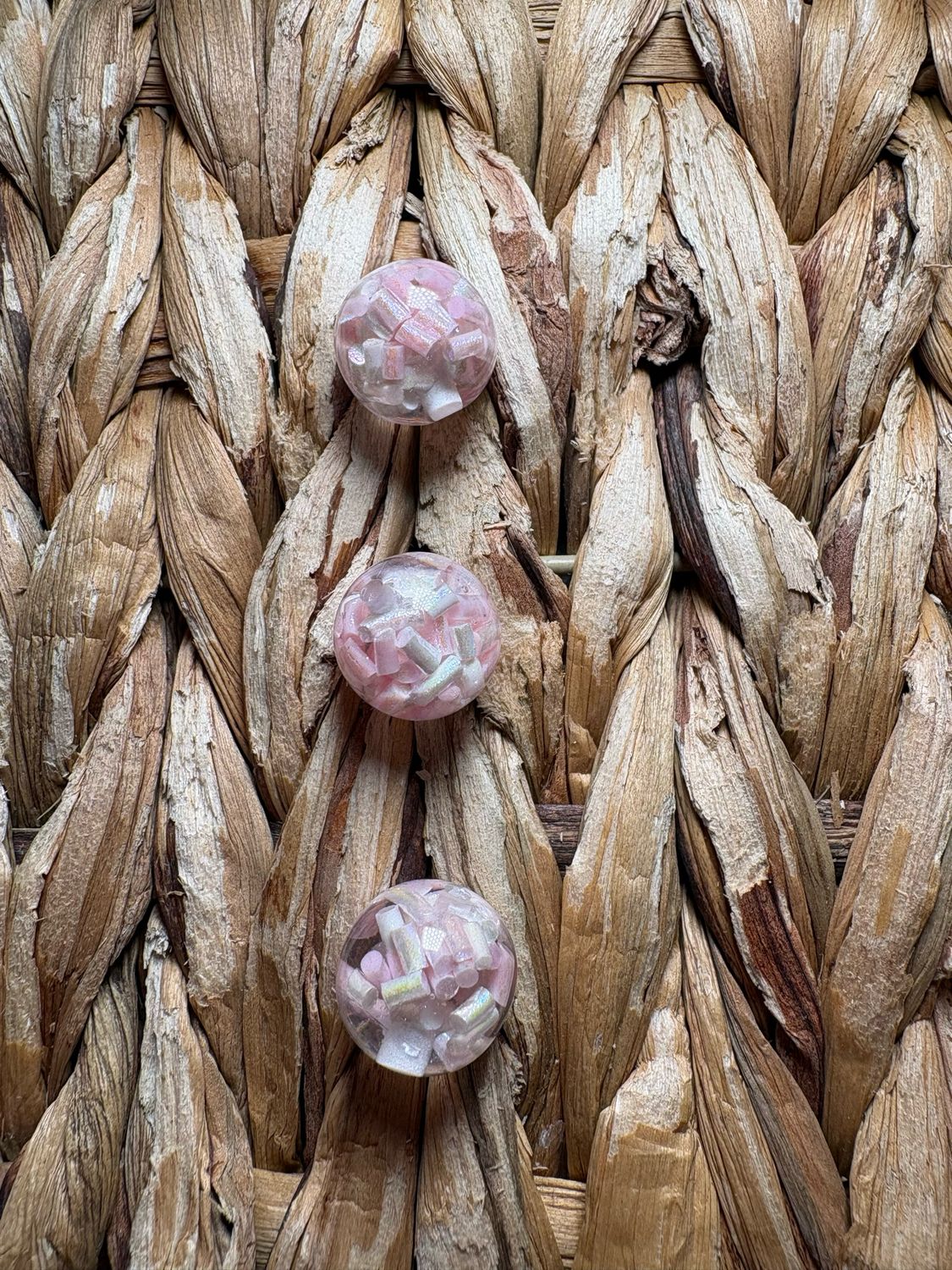 Pink Sprinkle Confetti 16mm