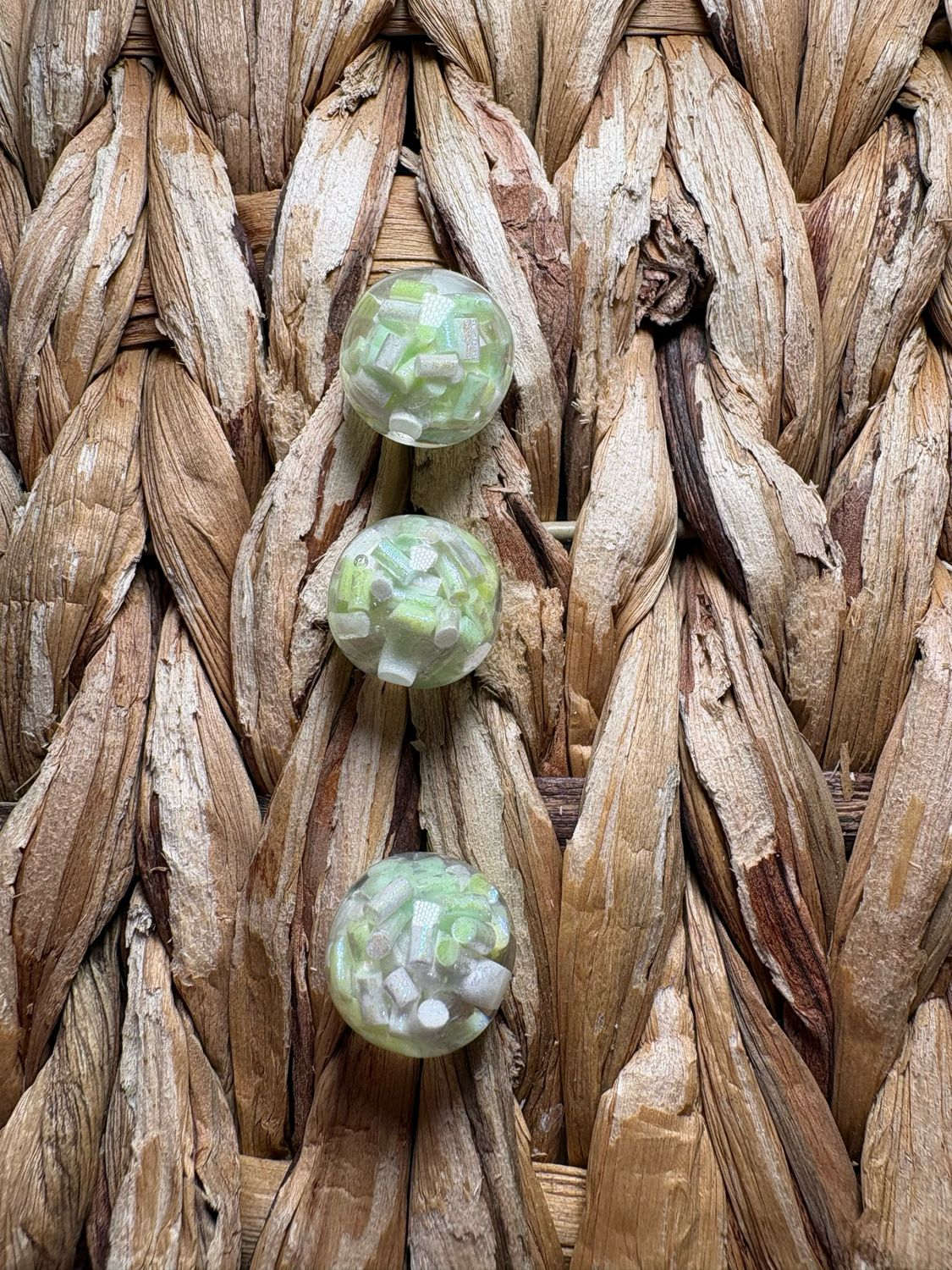 Green Sprinkle Confetti 16mm