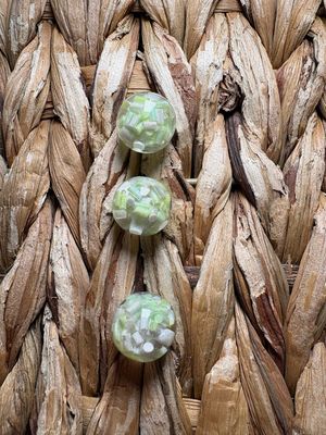 15mm Green Sprinkle Confetti B122