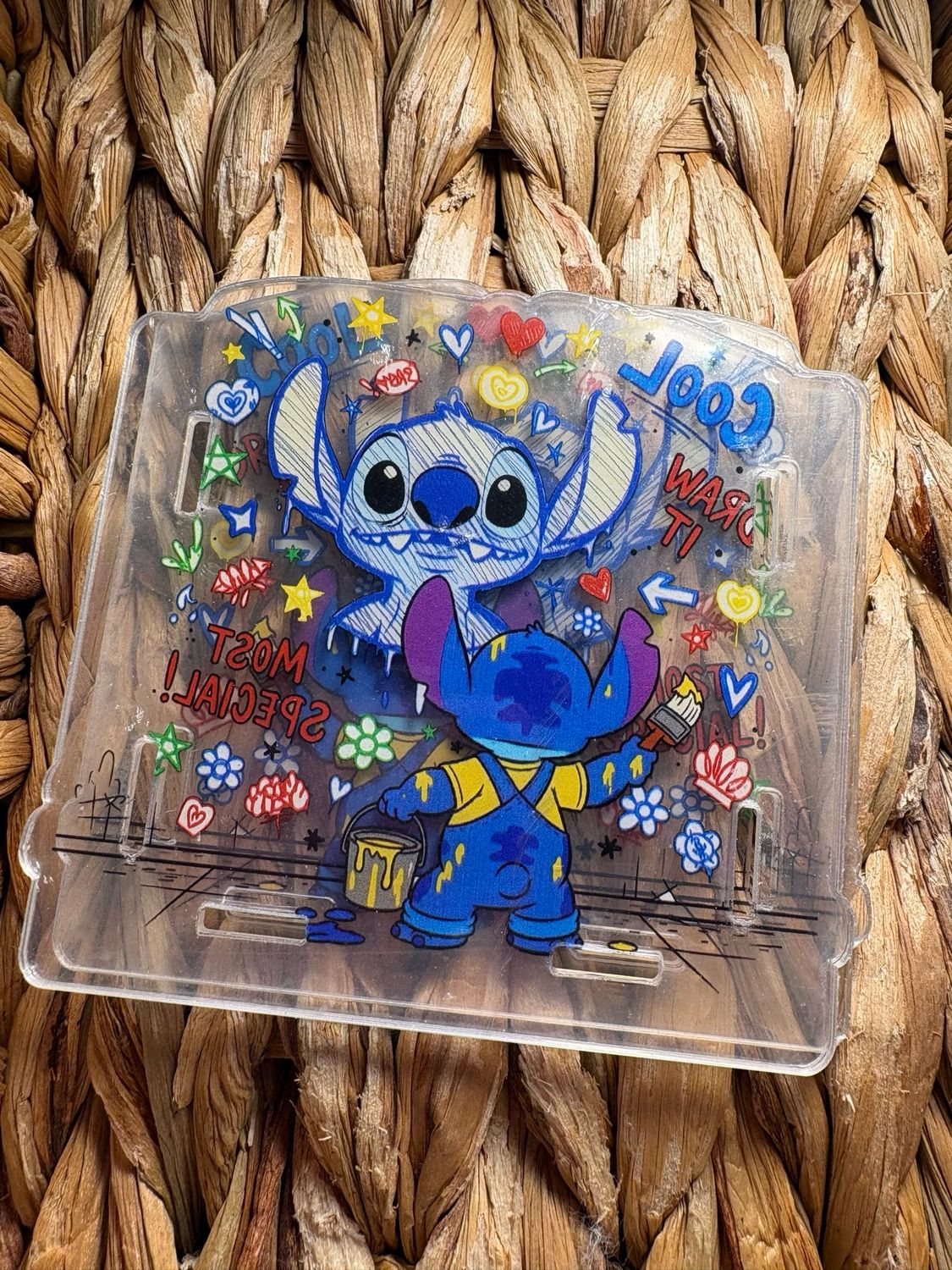 Blue Alien Painting Pen Box