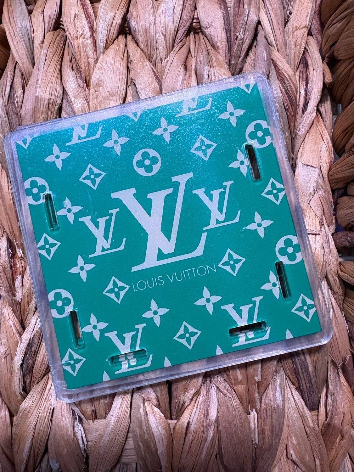Green Designer Pen Box LV