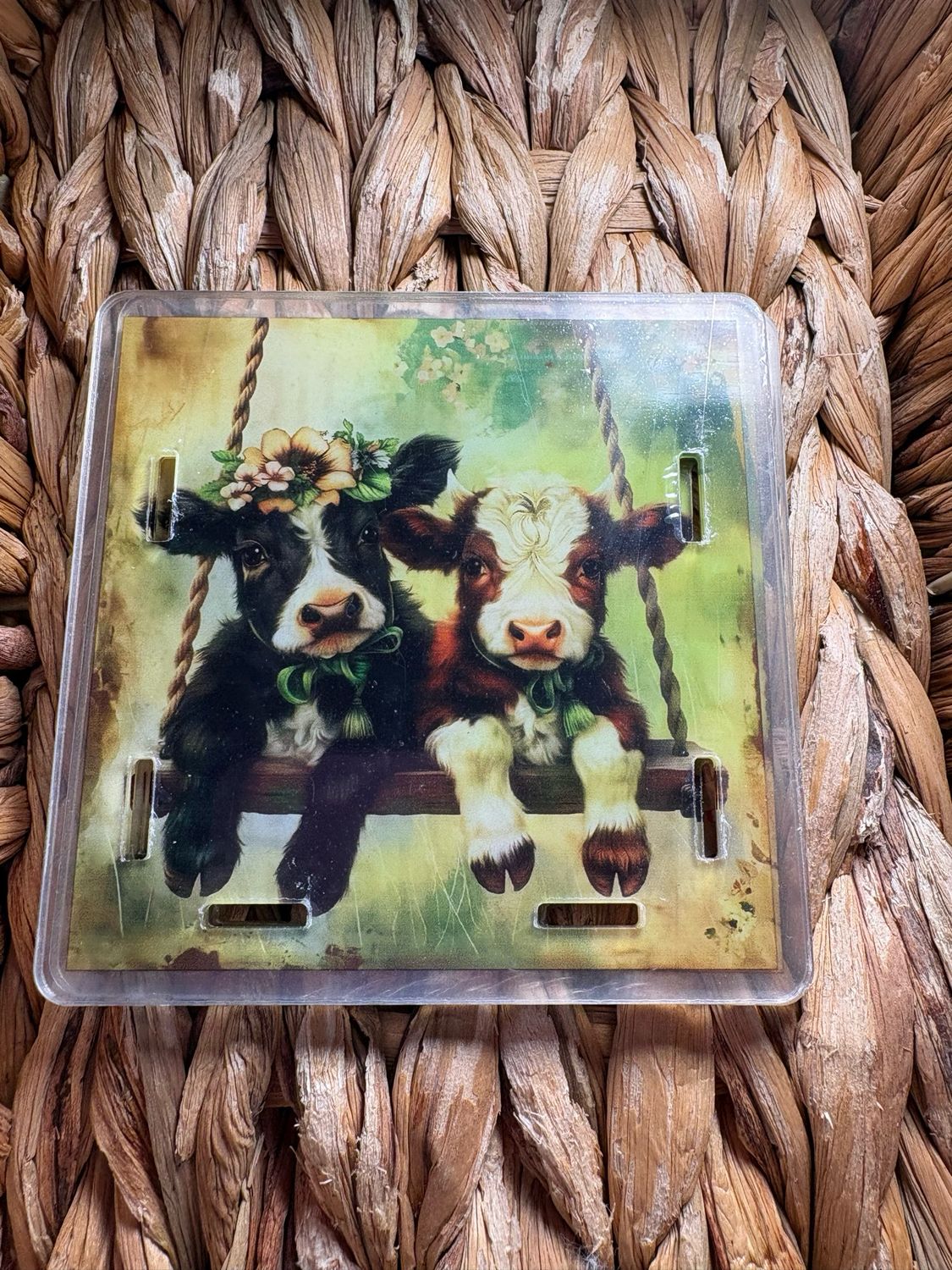 Cows on Swing Pen Box