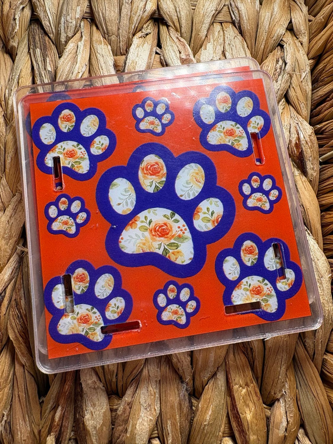 Paw Print Pen Box