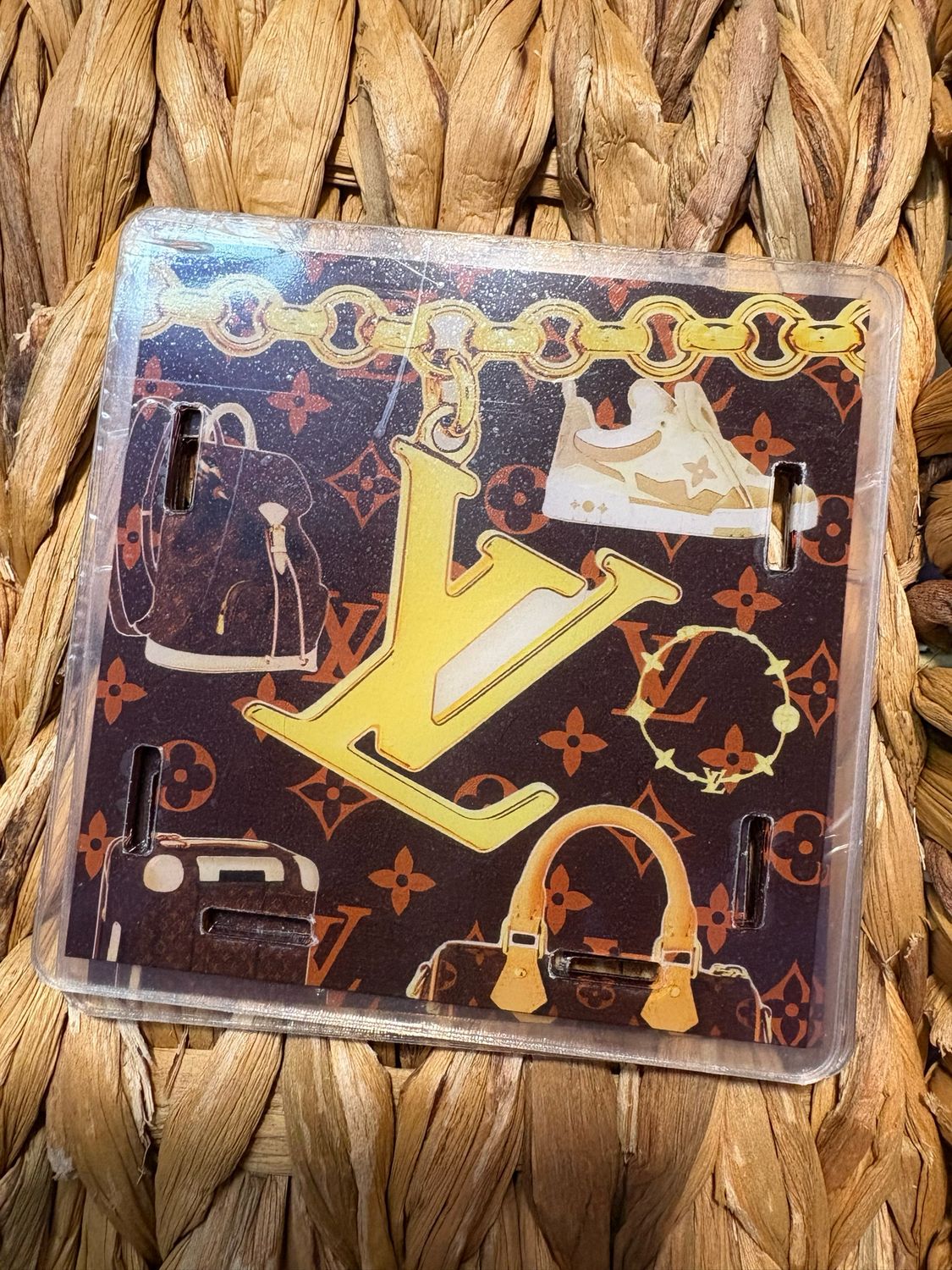 Brown Bag Designer Pen Box LV