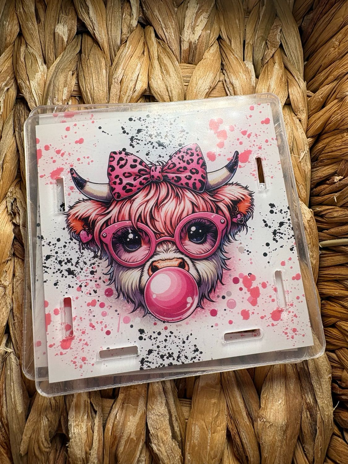 Cow with Gum Pen Box