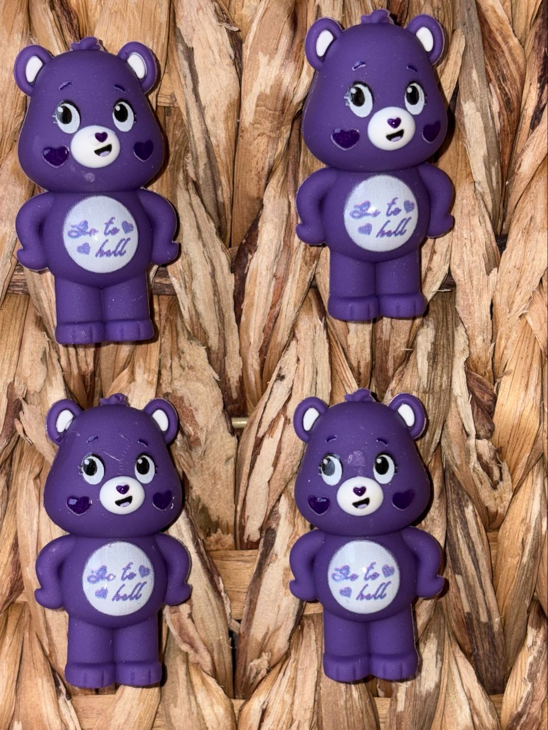 Purple Swearbear Topper