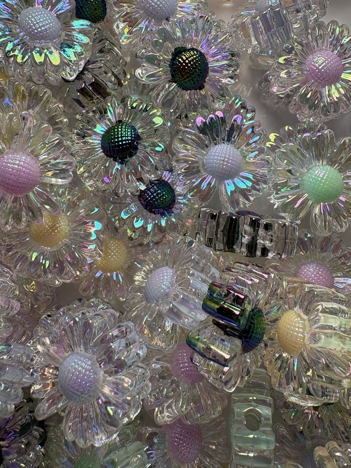 Clear Flower 50pc-Bulk Bag S45