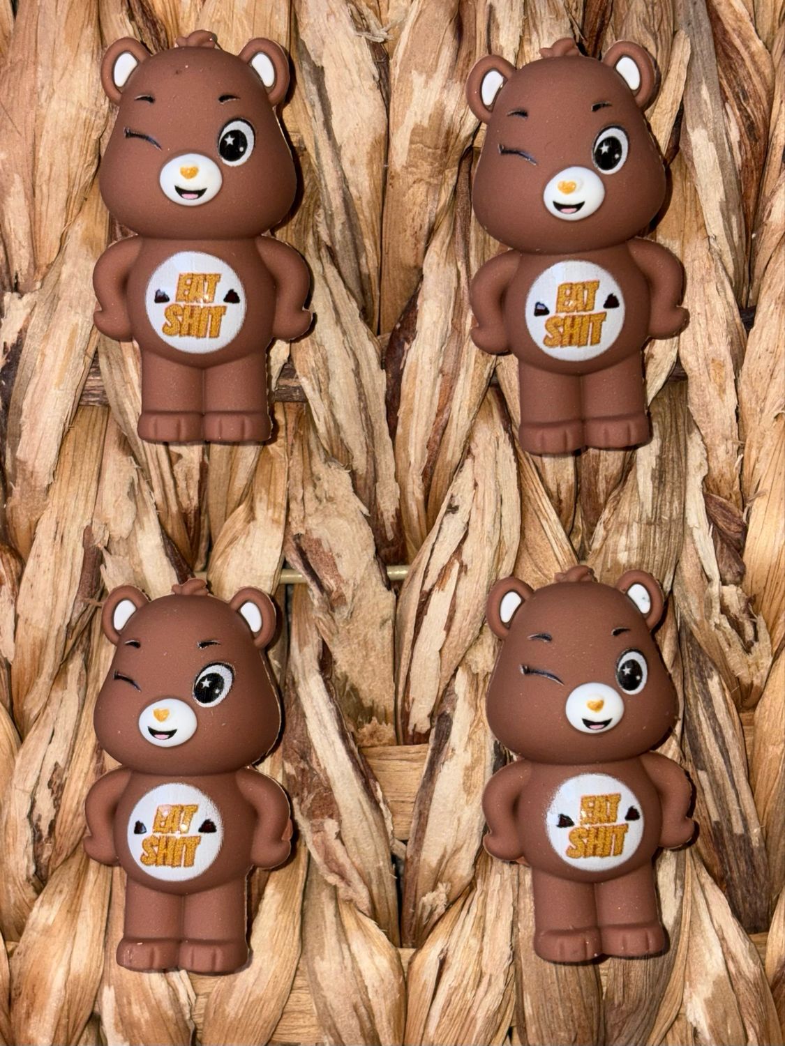 Brown Swearbear Topper