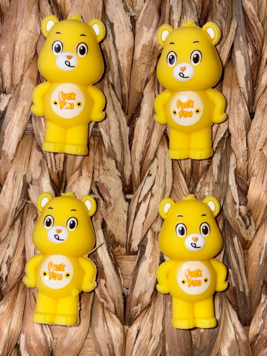 Yellow Swearbear Topper