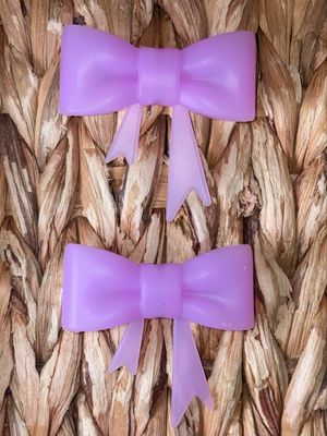 Light Purple Straw/Focal Topper 