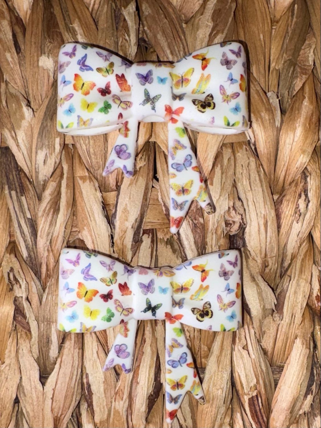 Butterfly  Straw/Focal Topper 