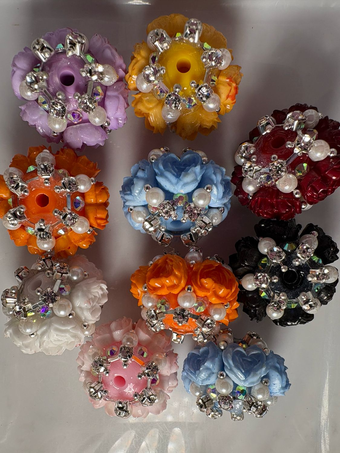 Speciality Heart Flower-10pc- Bulk Bag S40