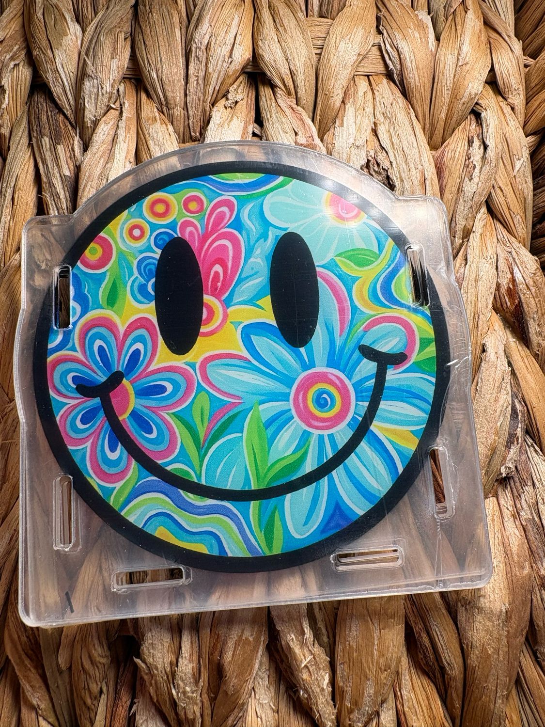 Blue Flower Smile Pen Box