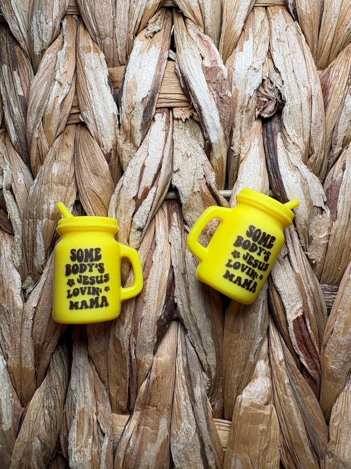 Somebody’s Jesus Living Mama Jar 3d Focal