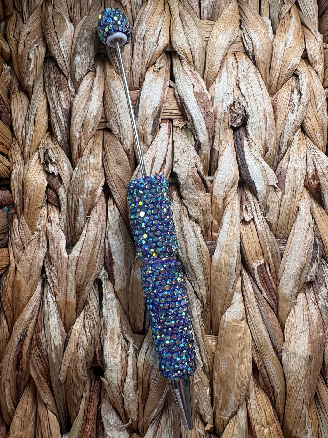 Purple UV Rhinestone Pen