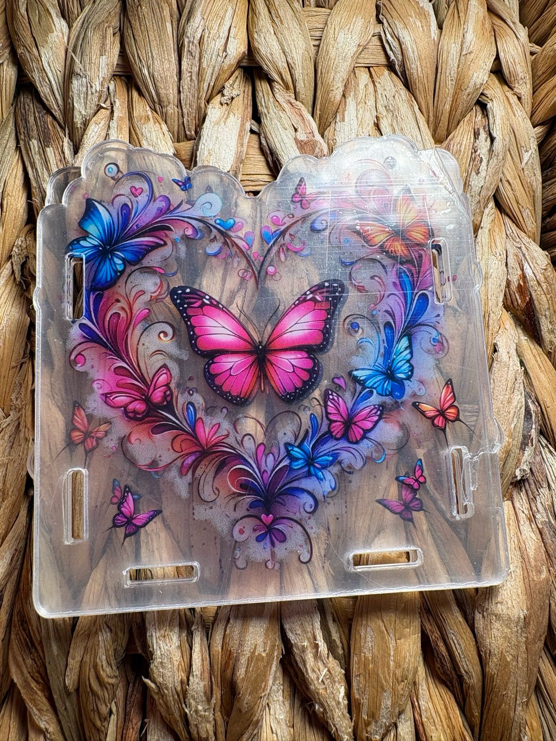 Butterfly Heart Pen Box