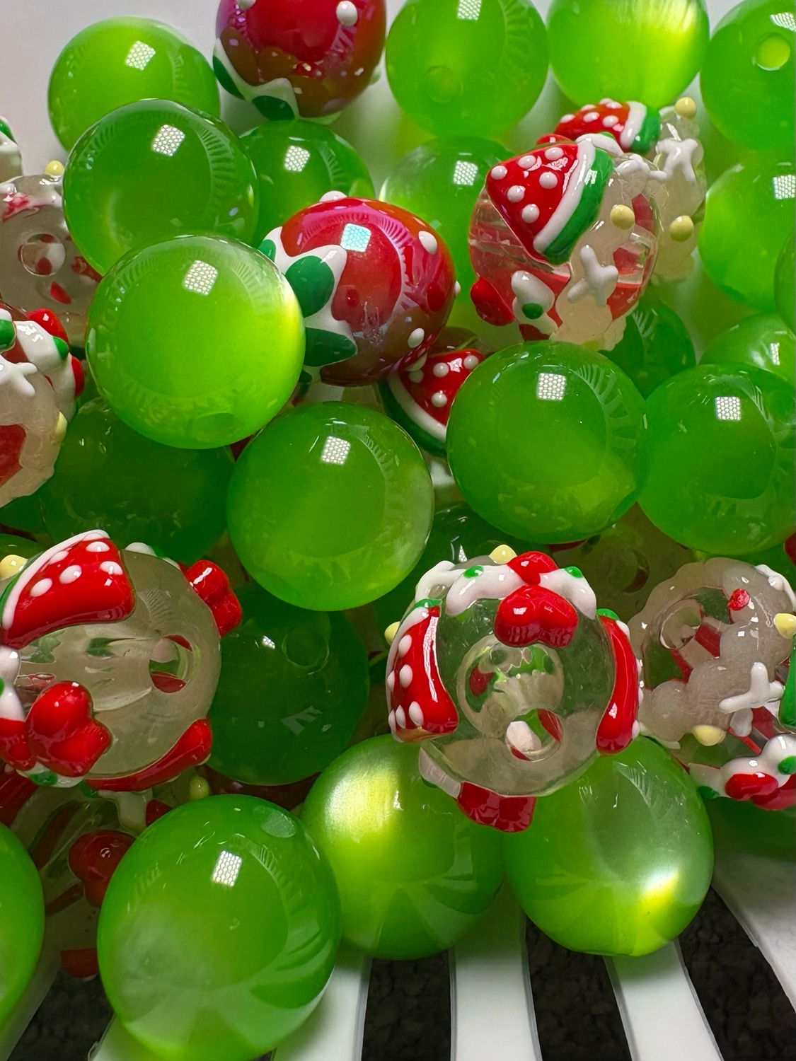 Red &amp; Green Fruit Mix Bulk Bag- 50pc