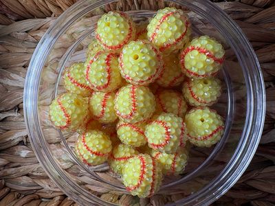 20mm Softball Jelly Rhinestone