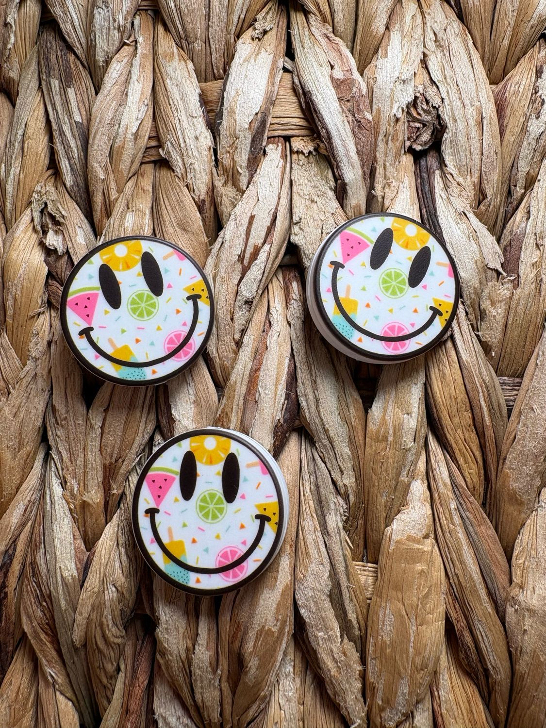 Summer Foods Smile Face 2d Focal