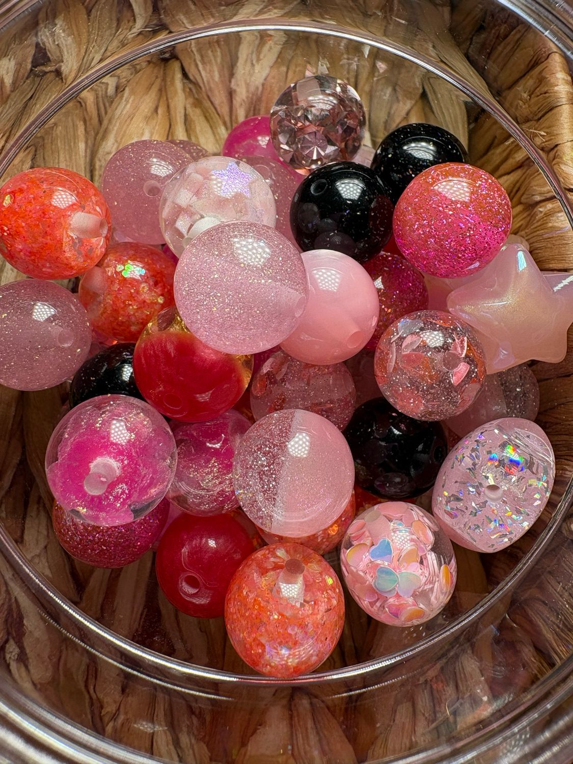 Bulk Bag Pink Color Mix- 50pc M20