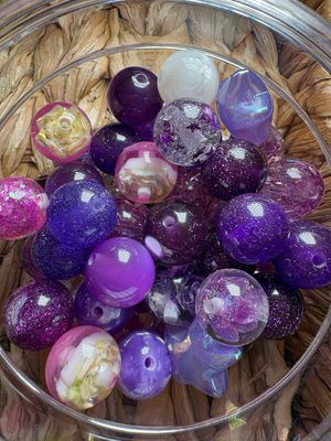 Bulk Bag Purple Color Mix- 50pc M18
