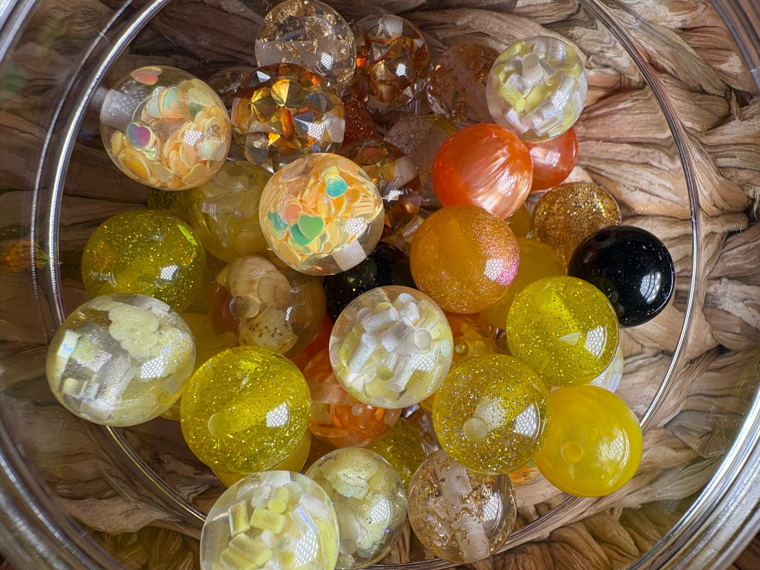 Bulk Bag Yellow Color Mix- 50pc M19