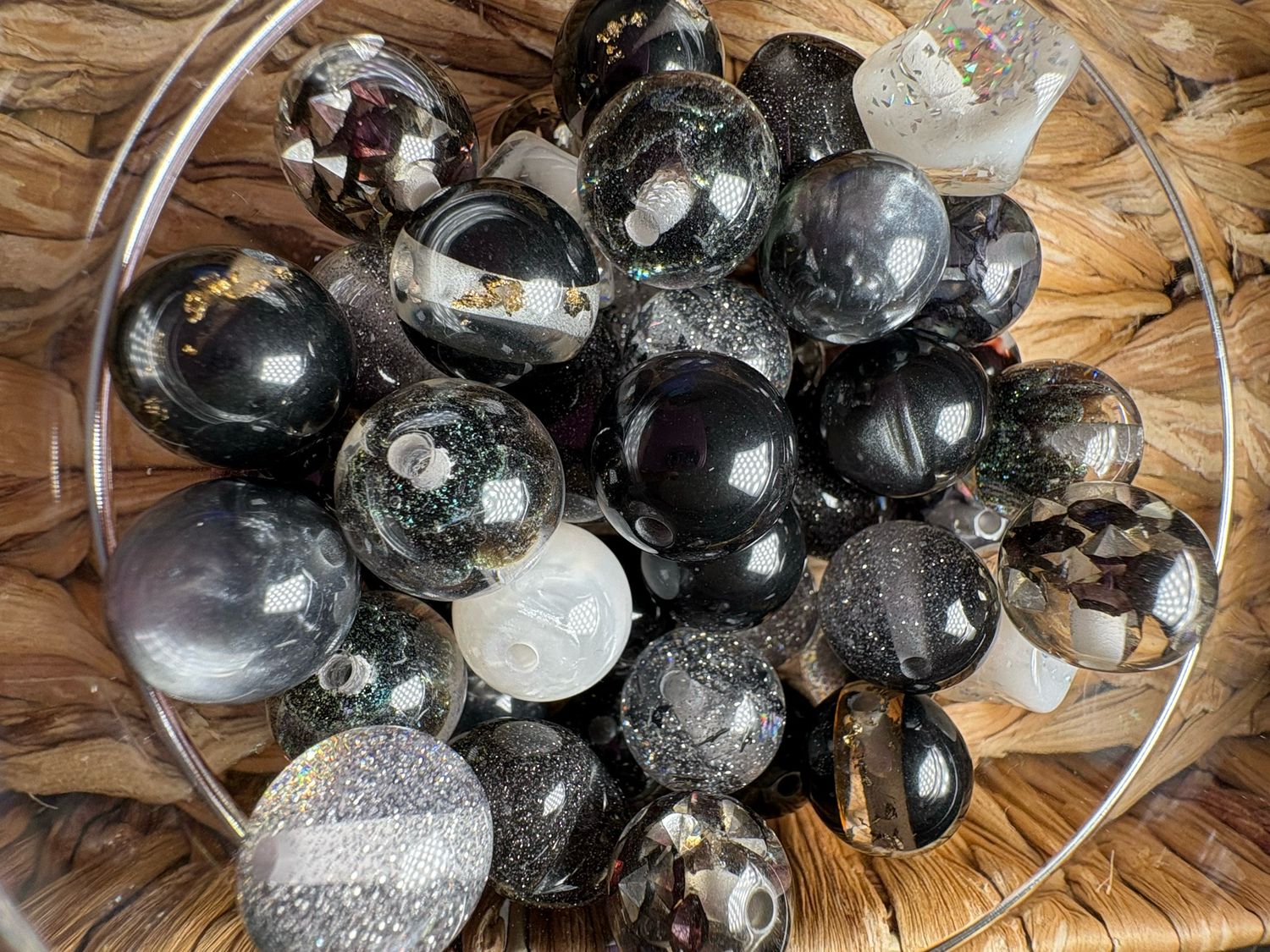 Bulk Bag Black Color Mix- 50pc M16