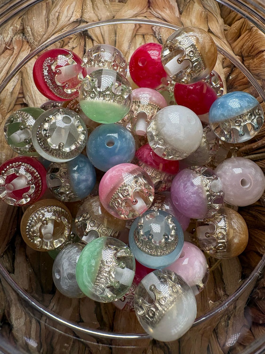 Bulk Bag 15mm Crown Mix- 50pc- S63