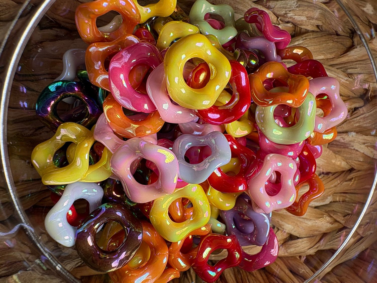 Bulk Bag Shiny Color Wavy- 125pc W7