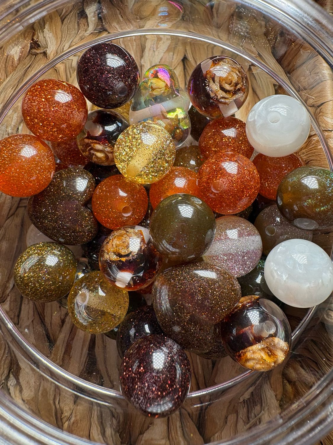 Bulk Bag Brown Color Mix- 50pc M21