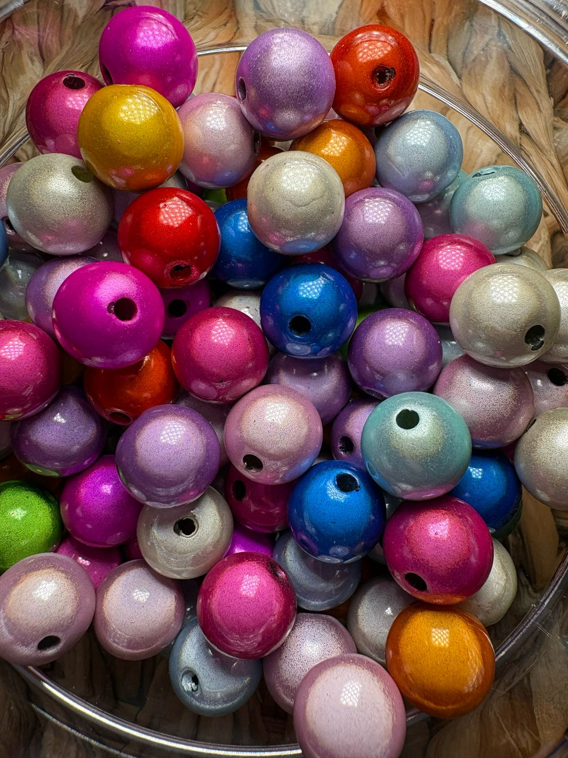 Bulk Bag 12mm Lightbulb Beads-150pc S78