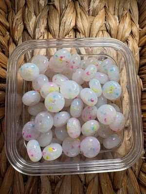 Pastel Paradise Glitter Abacus Spacer