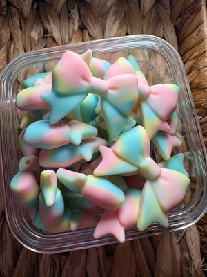 Cotton Candy Bow Focal