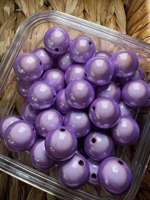 16mm Lavender Lightbulb Bead