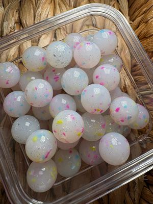 15mm Pastel Paradise Liquid Silicone Bead