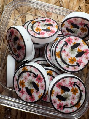 Flower Print Smile 2d Focal F1