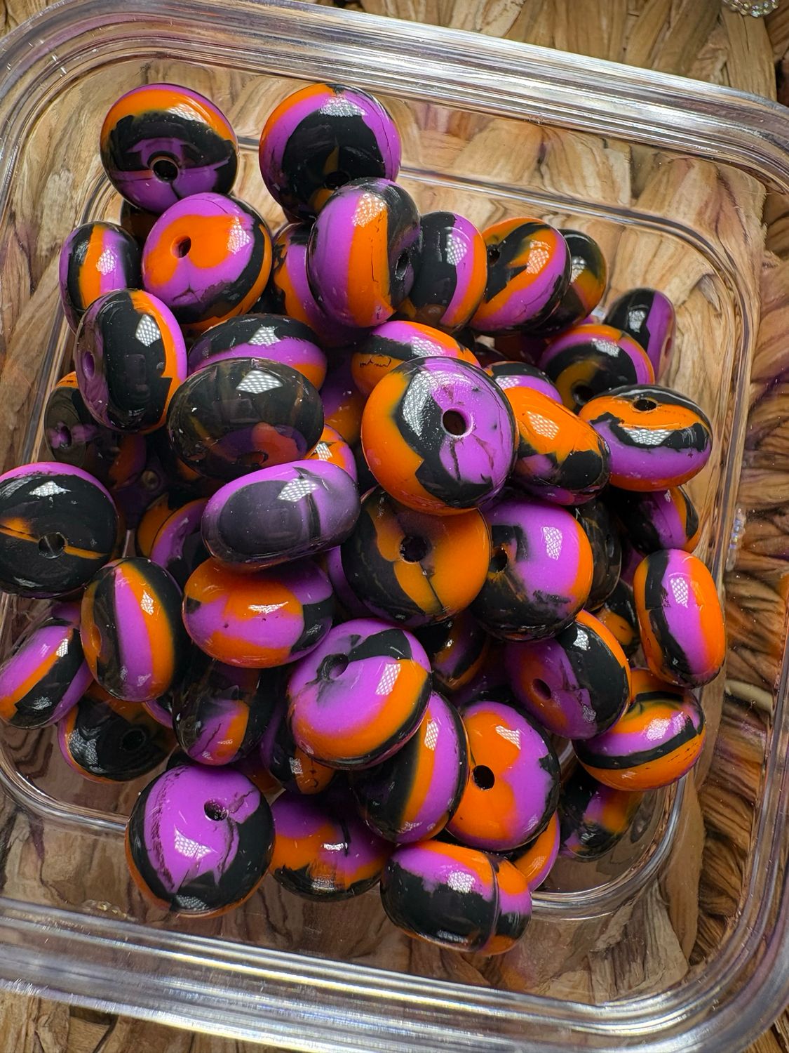 Halloween Party Silicone Abacus Spacer