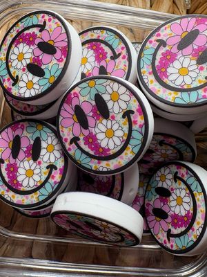 Flower Print Smile 2d Focal