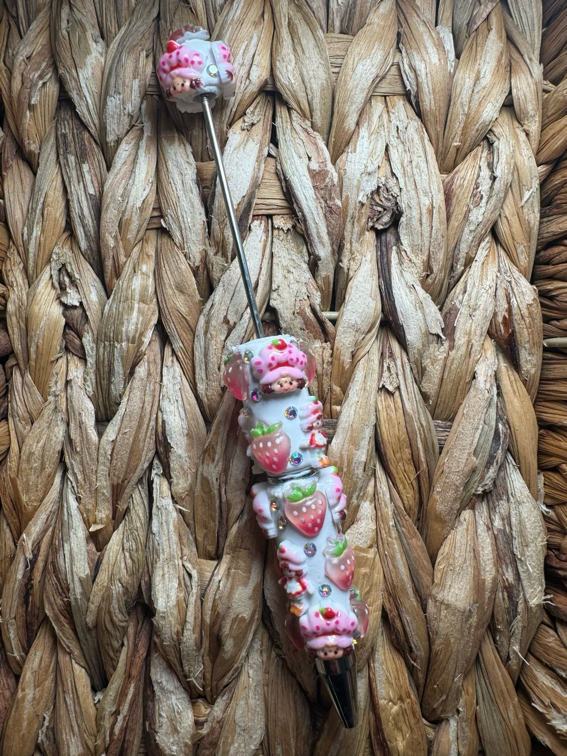 Strawberry Girl Clay Pen