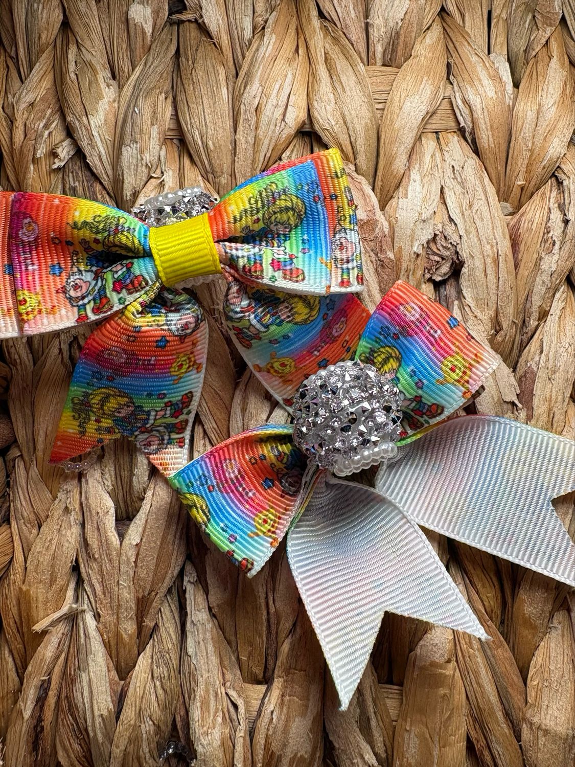Rainbow Girl Sugar Bow Bead