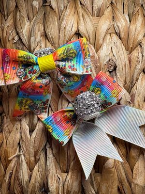 Rainbow Girl Sugar Bow Bead