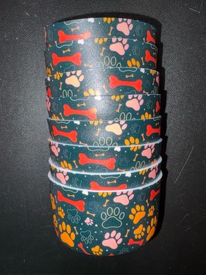 Green Dog Print Cup Boot