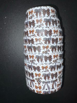 Black &amp; Brown Bow Cup Boot