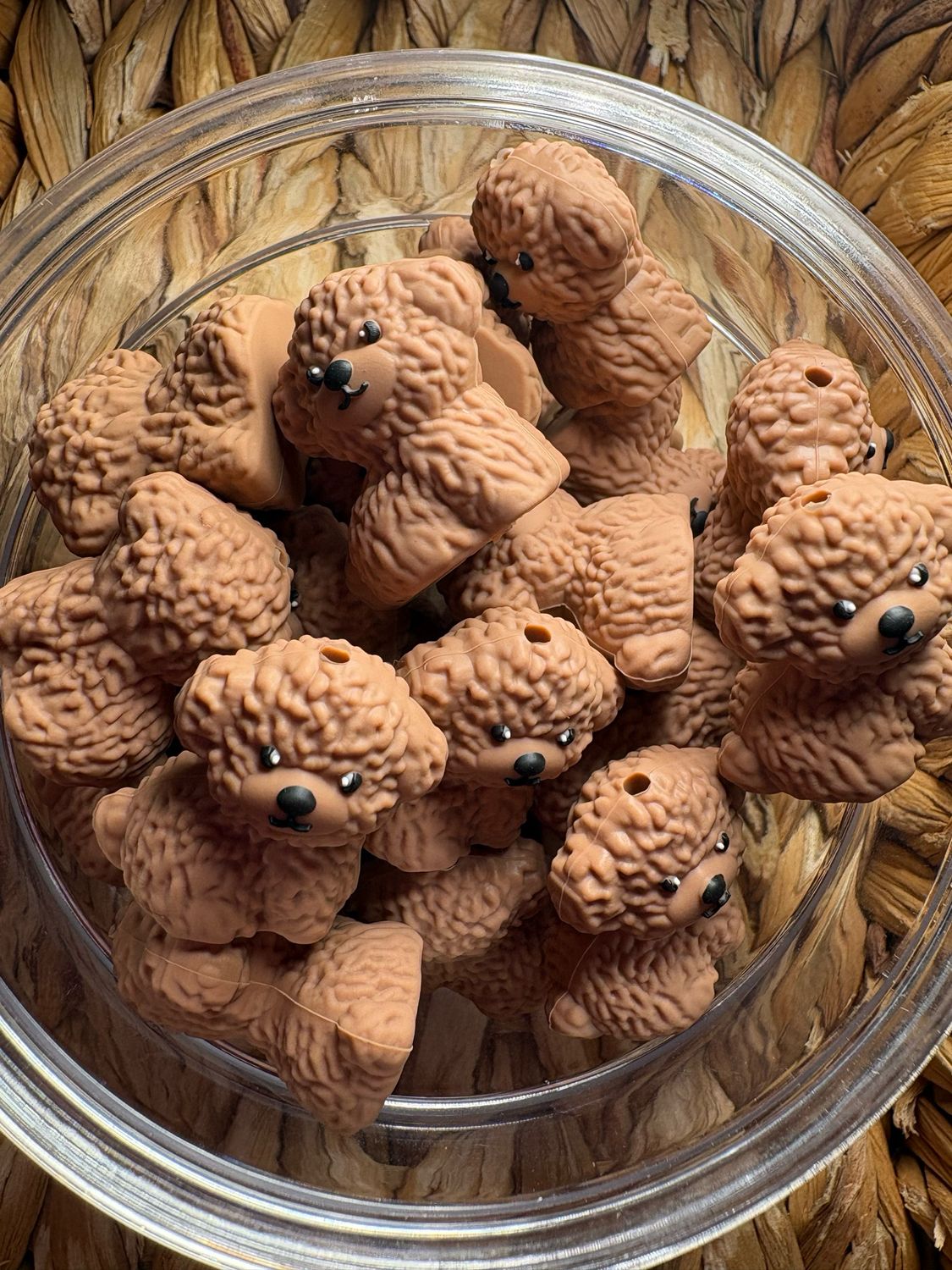 Brown Fluffy Dog 3d Focal