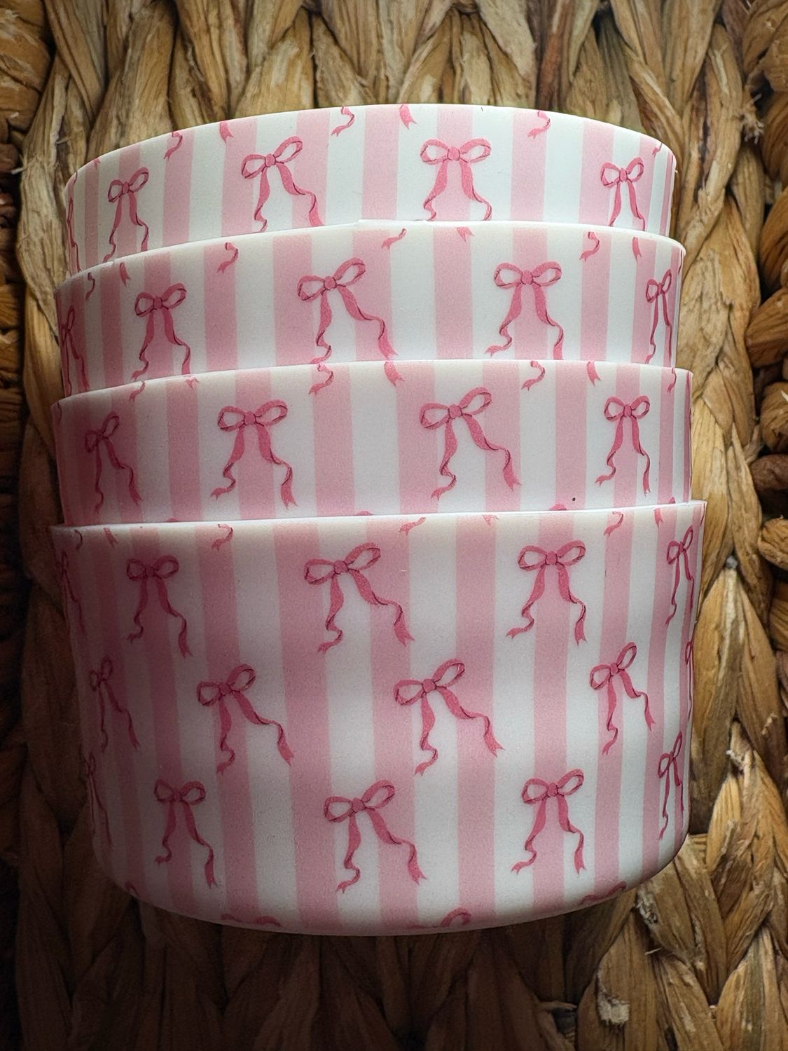 Pink Bow Cup Boot