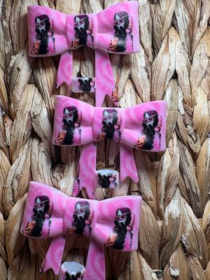 Pink Ghost Face Straw Topper (TSC Exclusive) ST26